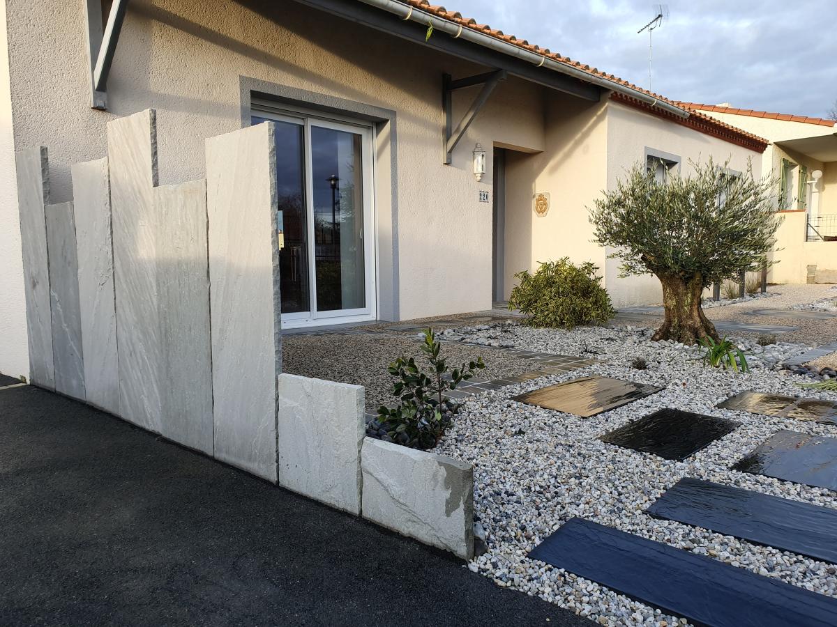 Maçonnerie paysagère et rénovation aux Brouzils